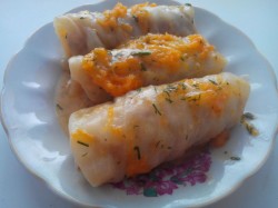 Вкусные замороженные голубцы