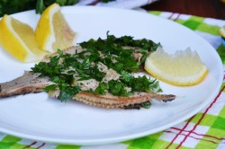 Запеченная камбала в духовке