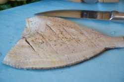 Запеченная камбала в духовке