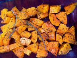 Запеченная тыква со специями