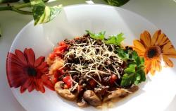 Запеченные шампиньоны в духовке постные