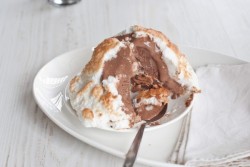 Запеченное мороженое