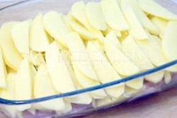 название картинки Запеченная свинина с картофелем и сыром