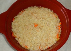 Запеченные куриные ножки с рисом в духовке