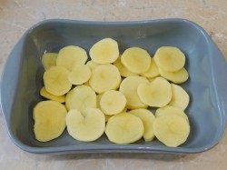 Картошка в сливках в духовке