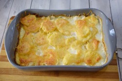 Картошка в сливках в духовке