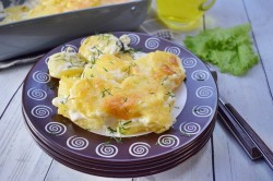 Картошка в сливках в духовке