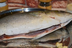 название картинки Запеченный тунец в духовке