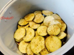 название картинки Запеканка из баклажанов диетическая в мультиварке