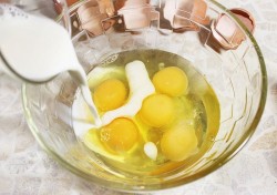 Запеканка из брокколи с грибами и сыром