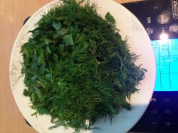 название картинки Запеканка из брокколи с грибами