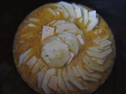 название картинки Запеканка из кабачков с фаршем в мультиварке