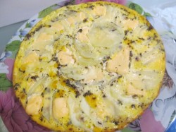 название картинки Запеканка из кабачков с фаршем в мультиварке