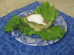 Запеканка из картошки с сыром и чесноком