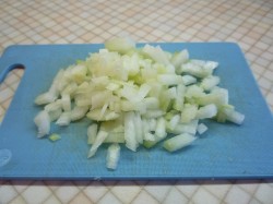 Рис с куриной грудкой и овощами в духовке