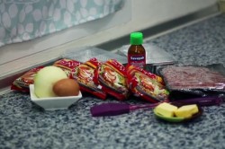 Запеканка из лапши с фаршем в духовке - шаг 1 Запеканка из лапши с фаршем в духовке - шаг 1