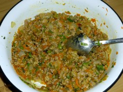 название картинки Запеканка из лаваша с фаршем мясным в духовке