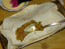 название картинки Запеканка из лаваша с фаршем мясным в духовке