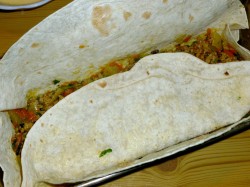 название картинки Запеканка из лаваша с фаршем мясным в духовке