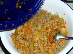 название картинки Запеканка из лаваша с фаршем мясным в духовке