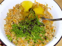 название картинки Запеканка из лаваша с фаршем мясным в духовке