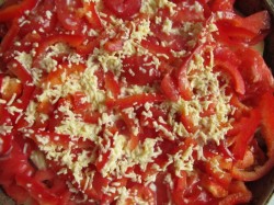 название картинки Запеканка овощная с фаршем, сыром