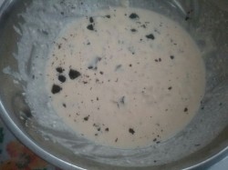 Запеканка овсяно-творожная с мандаринами и шоколадом - шаг 4 Запеканка овсяно-творожная с мандаринами и шоколадом - шаг 4