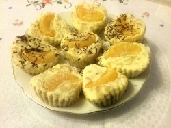 Запеканка овсяно-творожная с мандаринами и шоколадом - шаг 7 Запеканка овсяно-творожная с мандаринами и шоколадом - шаг 7