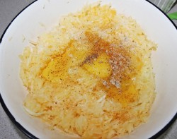 Запеканка помидорно кабачково сырная