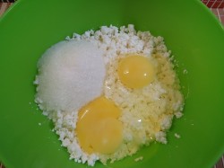 Запеканка творожно тыквенная