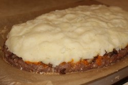 название картинки Мясная запеканка с картофелем Хрюн Василий в духовке