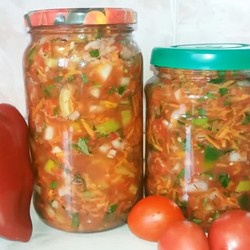Заправка для супа на зиму помидоры перец