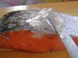 название картинки Засолка лосося