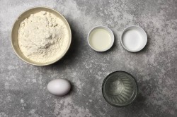 Заварное тесто на пельмени и вареники с яйцом