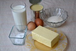 Заварной крем со сгущенкой