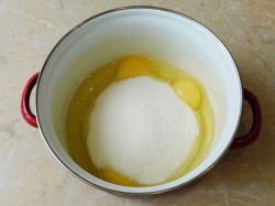 название картинки Заварной сметанный крем для торта