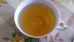 Зеленый чай с лимоном