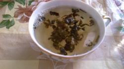 Зеленый чай с лимоном