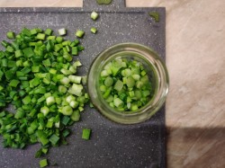 Зеленый лук на зиму