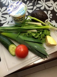 название картинки Зеленый салат с сыром