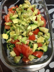 название картинки Зеленый салат с сыром