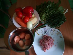название картинки Зеленый суп с щавелем и индейкой
