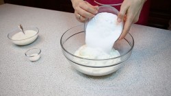 название картинки Зеленый блинный торт без красителей