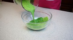 название картинки Зеленый блинный торт без красителей