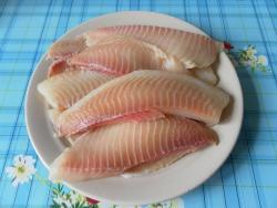 название картинки Жареная тилапия на сковороде