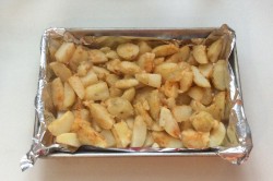 Золотистая картошка в духовке