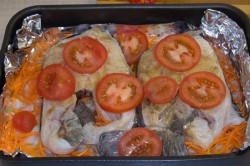 Зубатка в духовке запеченная - шаг 12 Зубатка в духовке запеченная - шаг 12