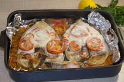 Зубатка в духовке запеченная - шаг 15 Зубатка в духовке запеченная - шаг 15