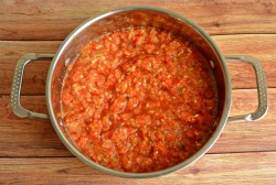 Аджика из кабачков острая на зиму - шаг 4