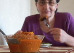 Аджика из кабачков с томатной пастой на зиму - шаг 20 Аджика из кабачков с томатной пастой на зиму - шаг 20